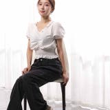 夏服 新作 フリルブラウス | shoppinggo | 詳細画像15