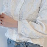 新作パフスリーブ ブラウストップス 長袖 | shoppinggo | 詳細画像4 