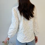新作パフスリーブ ブラウストップス 長袖 | shoppinggo | 詳細画像7 