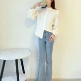 新作パフスリーブ ブラウストップス 長袖 | shoppinggo | 詳細画像12 