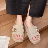 ベージュ | サンダル レディース スリッパ | shoppinggo