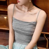 キャミソール カップ付 キャミタンクトップ | shoppinggo | 詳細画像12
