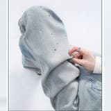 ラインストーンデニムパンツ ビジュジーパン ベルボトム | shoppinggo | 詳細画像15 