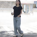 ラインストーンデニムパンツ ビジュジーパン ベルボトム | shoppinggo | 詳細画像26 