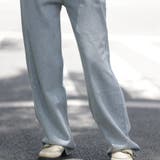 ラインストーンデニムパンツ ビジュジーパン ベルボトム | shoppinggo | 詳細画像30 