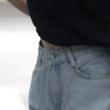 ラインストーンデニムパンツ ビジュジーパン ベルボトム | shoppinggo | 詳細画像34 