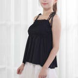 キャミソール 肩紐 リボントップス | shoppinggo | 詳細画像7 