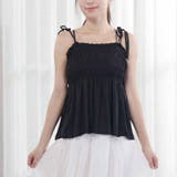 キャミソール 肩紐 リボントップス | shoppinggo | 詳細画像12 