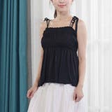 キャミソール 肩紐 リボントップス | shoppinggo | 詳細画像14 