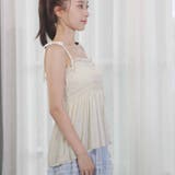 キャミソール 肩紐 リボントップス | shoppinggo | 詳細画像47 