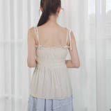 キャミソール 肩紐 リボントップス | shoppinggo | 詳細画像49 