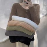ニットセーター Vネック シャギーニット | shoppinggo | 詳細画像5