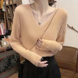 ニットセーター Vネック シャギーニット | shoppinggo | 詳細画像23