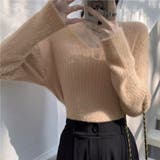 ニットセーター Vネック シャギーニット | shoppinggo | 詳細画像26