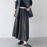 レザースカート レディース PUスカート | shoppinggo | 詳細画像7 