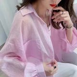 シャツカーディガン 透け感 UV対策 | shoppinggo | 詳細画像14