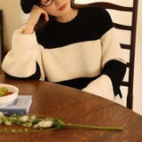 ニットセーター ボーダー柄 シンプル | shoppinggo | 詳細画像12 