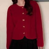 ニットカーディガン リボンボタン ニットセーター | shoppinggo | 詳細画像8 