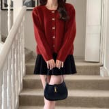 ニットカーディガン リボンボタン ニットセーター | shoppinggo | 詳細画像11 
