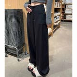 ワイドパンツ スラックス タックワイドパンツ | shoppinggo | 詳細画像8 