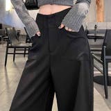 ワイドパンツ スラックス タックワイドパンツ | shoppinggo | 詳細画像10 