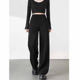 ワイドパンツ スラックス タックワイドパンツ | shoppinggo | 詳細画像9 