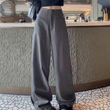 ワイドパンツ スラックス タックワイドパンツ | shoppinggo | 詳細画像15 