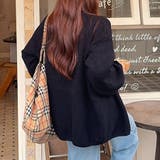 ニットカーディガンVネック レディース カーディガン | shoppinggo | 詳細画像10