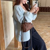 ニットカーディガンVネック レディース カーディガン | shoppinggo | 詳細画像13