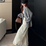 ニットカーディガンVネック レディース カーディガン | shoppinggo | 詳細画像16