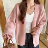ニットカーディガンVネック レディース カーディガン | shoppinggo | 詳細画像20
