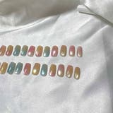 ネイルチップ ショート カラフル | shoppinggo | 詳細画像5 