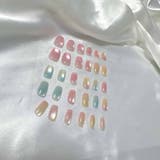 ネイルチップ ショート カラフル | shoppinggo | 詳細画像9 