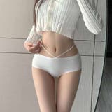 ホワイト | ショーツ シームレス レディース | shoppinggo