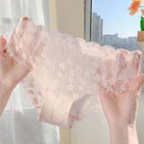 ピンク | レースショーツ 花柄 セクシー | shoppinggo