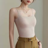 ベージュ | ブラトップ キャミソール ショート丈 | shoppinggo