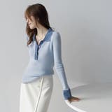 ニットセーター Vネック レディース | shoppinggo | 詳細画像12 