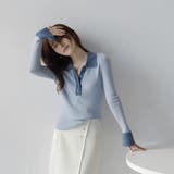 ニットセーター Vネック レディース | shoppinggo | 詳細画像13 