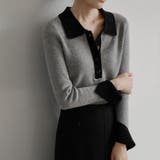 ニットセーター Vネック レディース | shoppinggo | 詳細画像20 