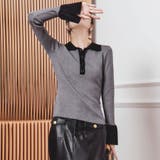 ニットセーター Vネック レディース | shoppinggo | 詳細画像25 