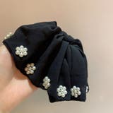 シュシュ ヘアゴム パール付き | shoppinggo | 詳細画像6