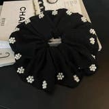 シュシュ ヘアゴム パール付き | shoppinggo | 詳細画像10