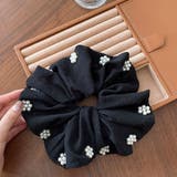 シュシュ ヘアゴム パール付き | shoppinggo | 詳細画像13