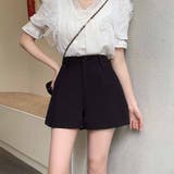 ショートパンツ レディース スーツパンツ | shoppinggo | 詳細画像5 