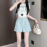 ショートパンツ レディース スーツパンツ | shoppinggo | 詳細画像30 