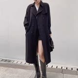 ブラック | トレンチコート スプリングコート レディース | shoppinggo