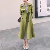 グリーン | トレンチコート スプリングコート レディース | shoppinggo