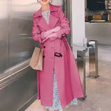 ホットピンク | トレンチコート スプリングコート レディース | shoppinggo