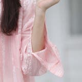 シャツカーディガン 3Dフラワープリント 透け感 | shoppinggo | 詳細画像39 