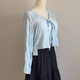 サマーカーディガン 透かし編み Vネックカーディガン | shoppinggo | 詳細画像22 